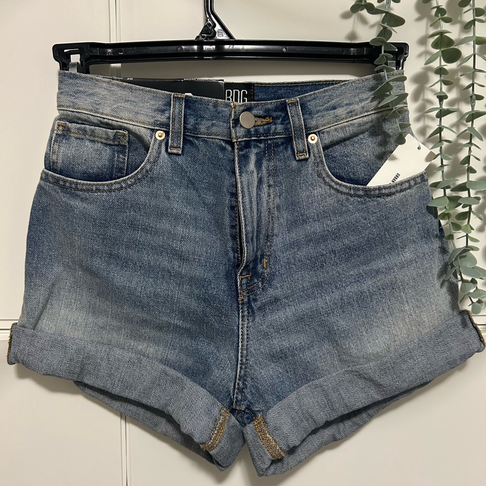 BDG Light Blue Denim Jean Shorts